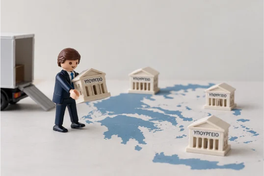 Τα υπουργεία δεν είναι playmobil