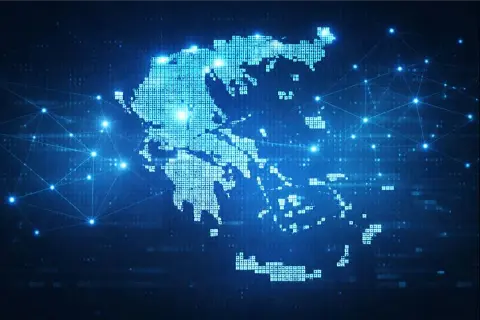Ψηφιακός χάρτης Ελλάδας
